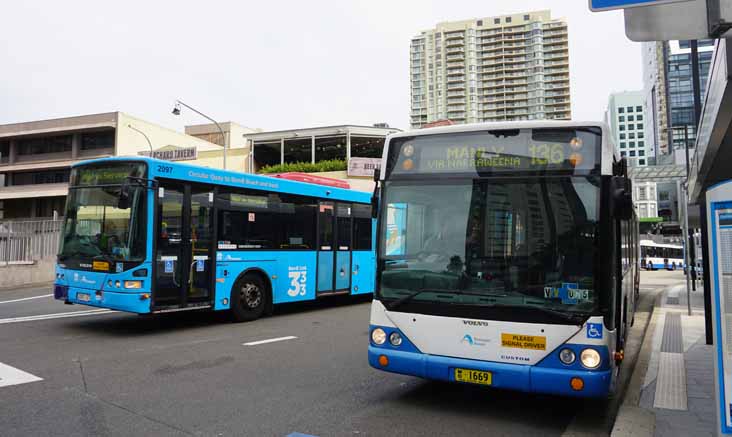 Sydney Buses Volvo B12BLEA Volgren CR228L 2097 & Custom CB60 1669